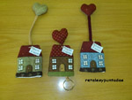 Retales y puntadas: Llaveros