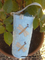 Retales y puntadas: Bolsa para bibe&oacute;n