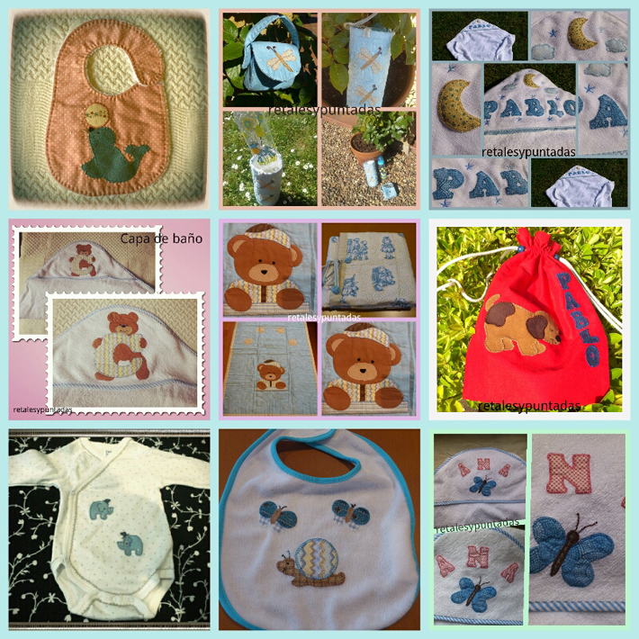 Retales y puntadas: Productos Beb&eacute;